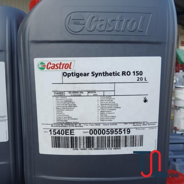 Dầu Castrol Optigear Synthetic RO 150 20L